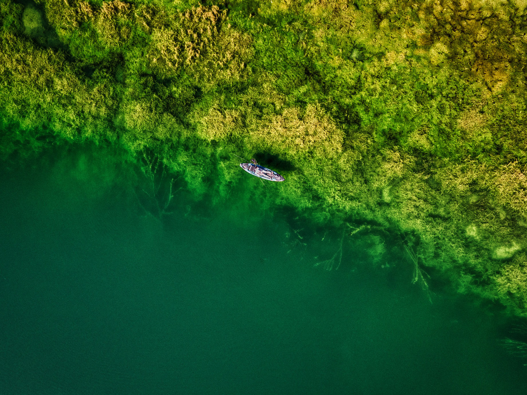 Fishing from Kayak